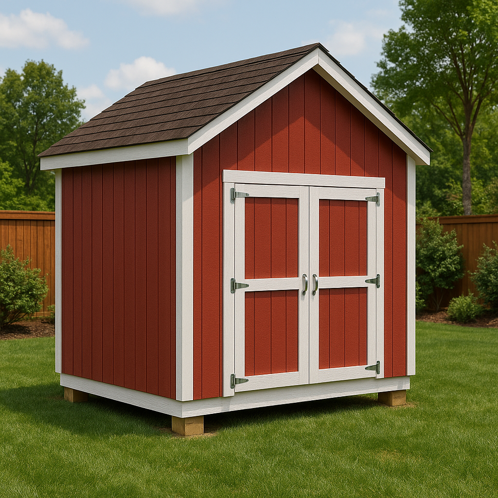 10x12 Shed Plans PDF – DIY Backyard Storage Shed with Cut List (Instant Download)