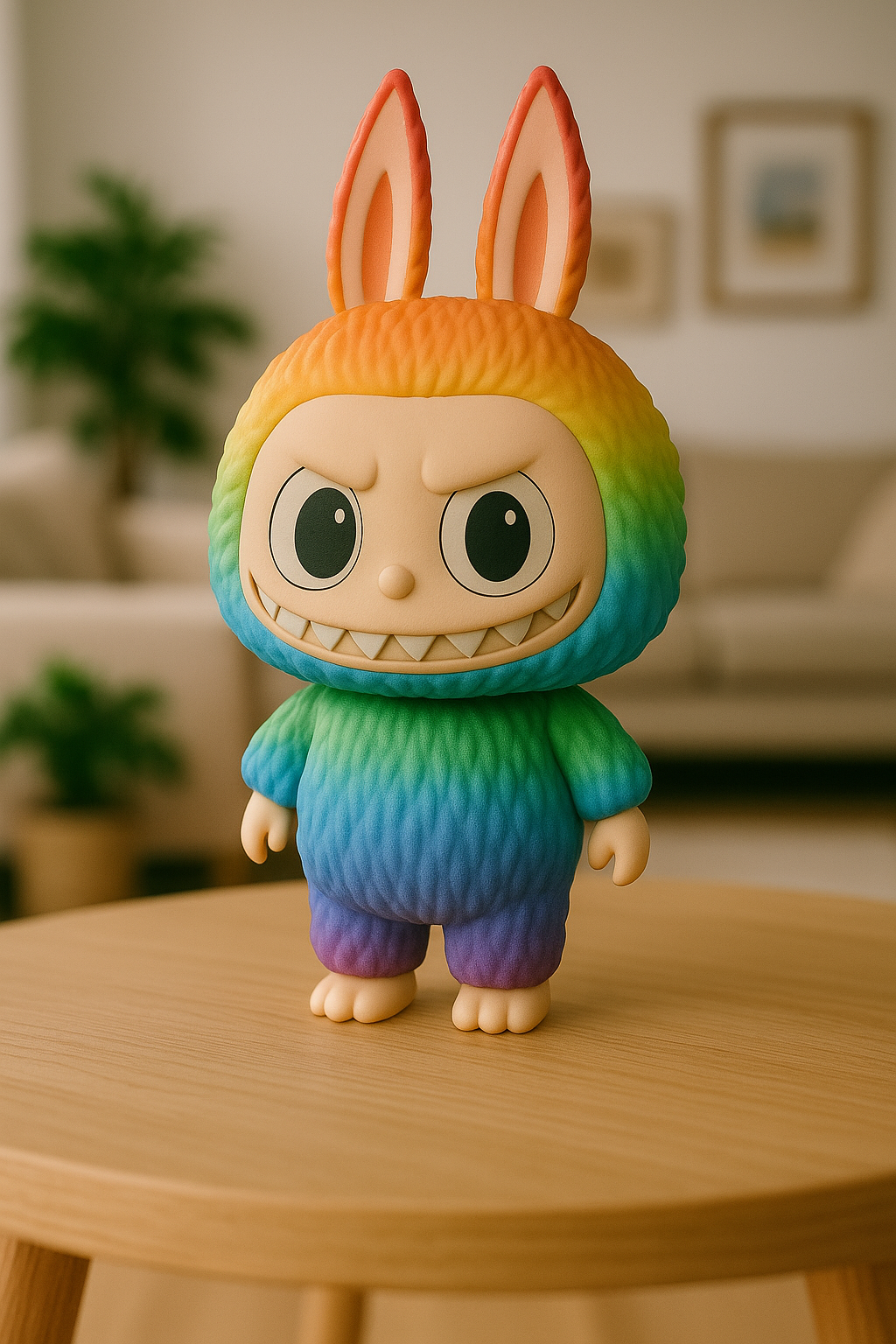 Labubu-Inspired 3D Printable Character Kit (13‑Part STL + 3MF)