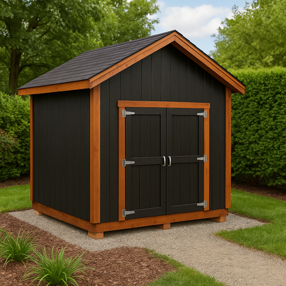 10x12 Shed Plans PDF – DIY Backyard Storage Shed with Cut List (Instant Download)