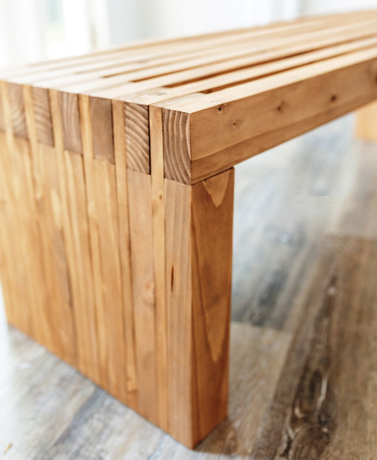 DIY Outdoor Bench Plan PDF | Easy Woodworking Blueprint for Beginners | Instant Download Patio Furniture Project | Indoor Garden Seat