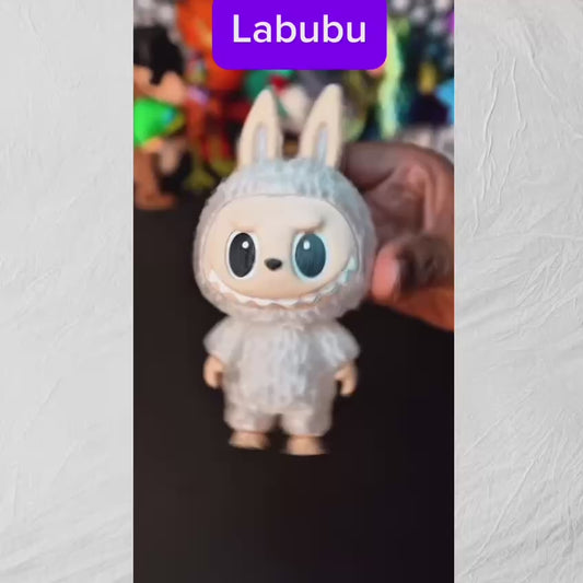 Labubu-Inspired 3D Printable Character Kit (13‑Part STL + 3MF)